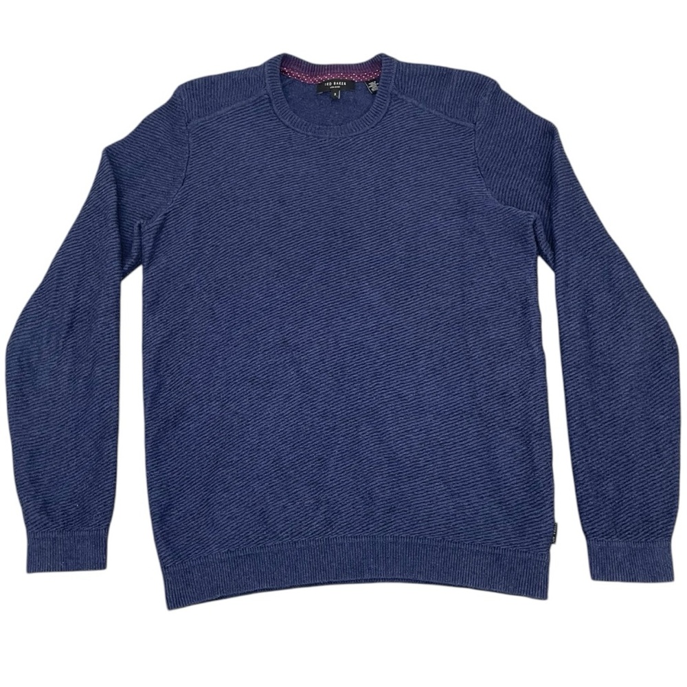 Blue Ted Baker Crew Neck Sweater (M)
